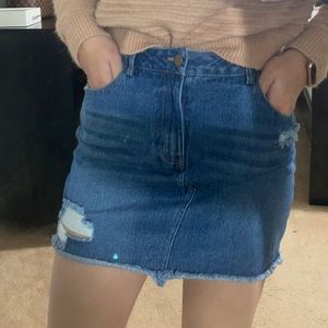 Forever 21 Jean skirt